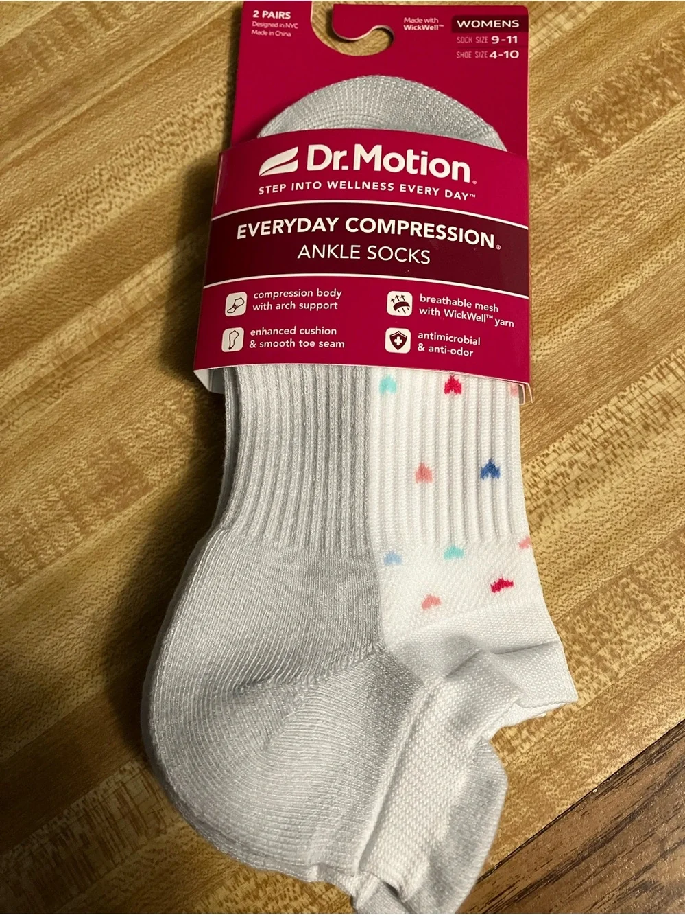 🌸Dr Motion Everyday Compression Ankle Socks